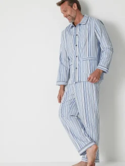 New Pyjama en flanelle pur coton Homme Pyjama