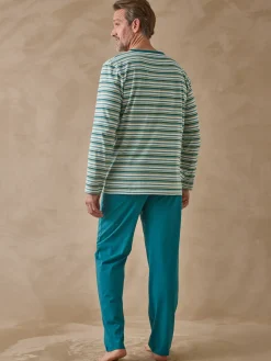 Hot Pyjama en maille jersey pur coton Homme Pyjama