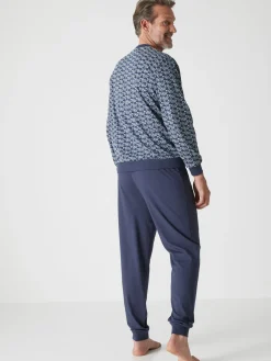 New Pyjama forme jogging jersey pur coton Homme Pyjama