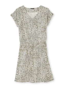 Outlet Robe 3 trous tissu fluide Femme Robe