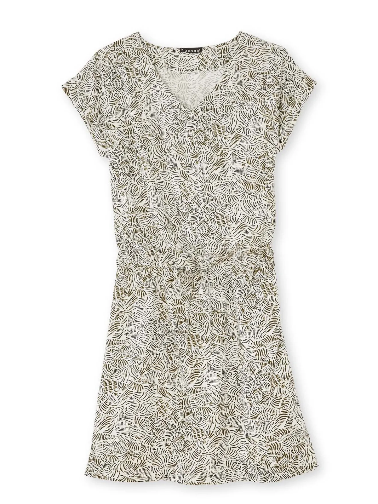 Outlet Robe 3 trous tissu fluide Femme Robe