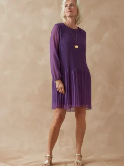 Hot Robe au plissé permanent Femme Robe