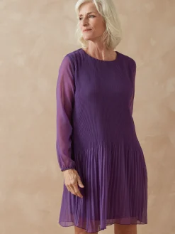 Hot Robe au plissé permanent Femme Robe