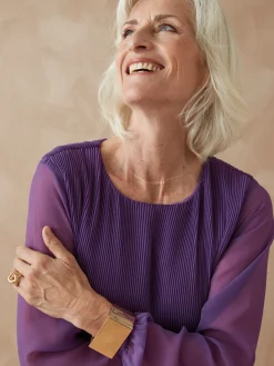 Hot Robe au plissé permanent Femme Robe