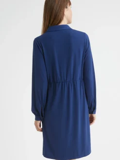 Hot Robe chemisier en maille Femme Robe