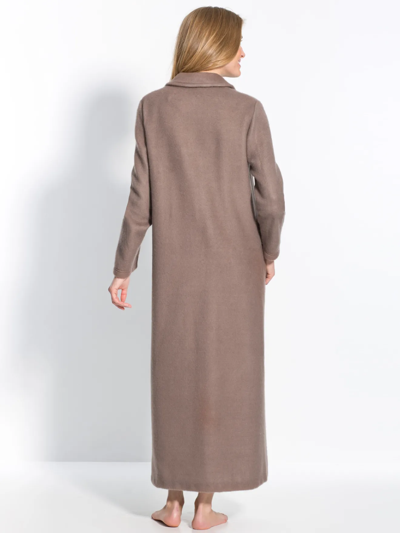 Robe de chambre col Claudine courtelle Peignoir, Robe De Chambre