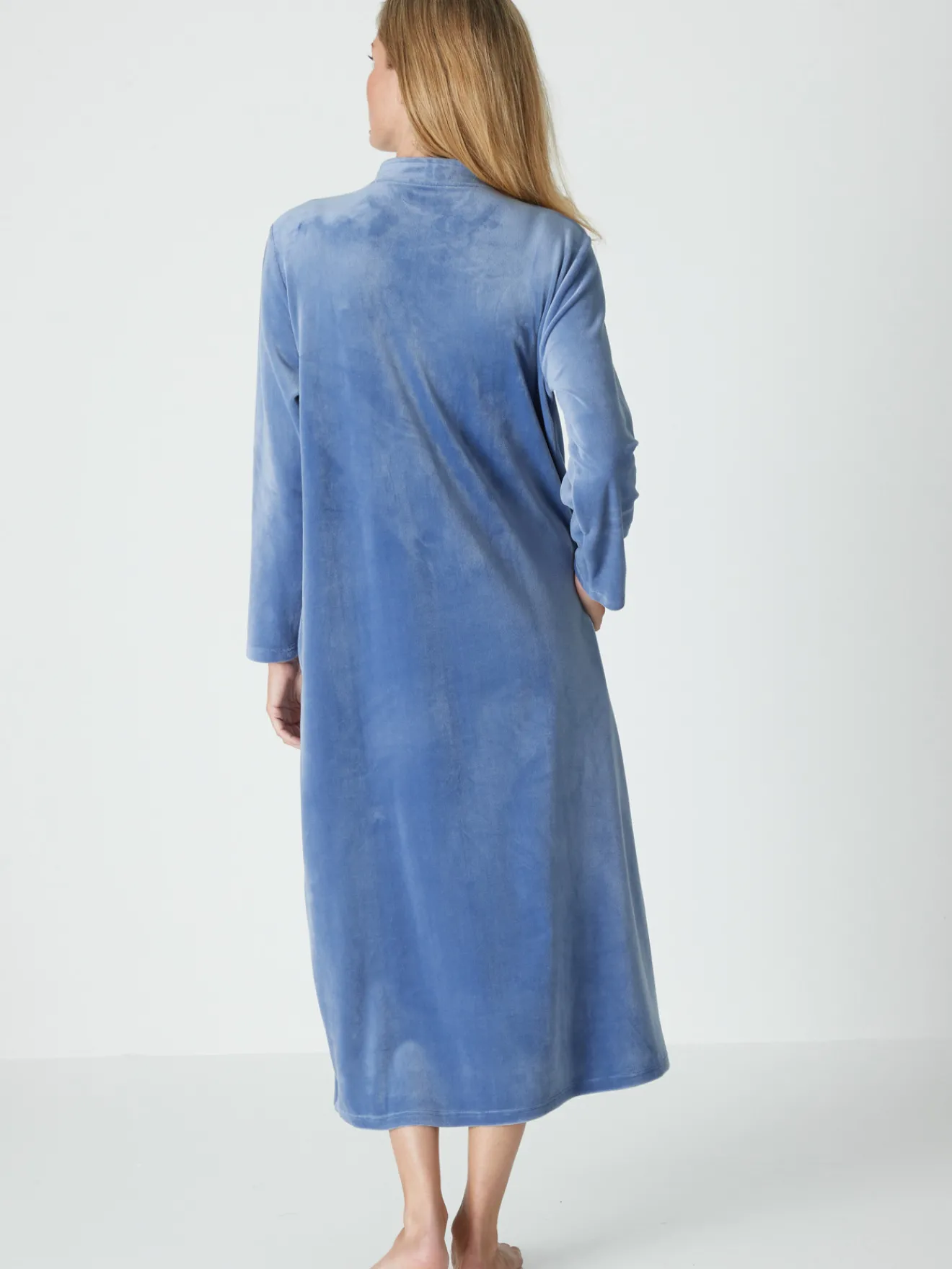 Clearance Robe de chambre en maille velours Peignoir, Robe De Chambre