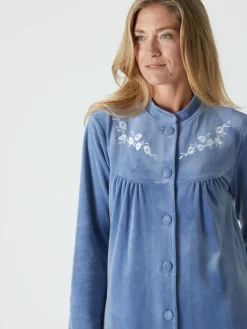 Clearance Robe de chambre en maille velours Peignoir, Robe De Chambre