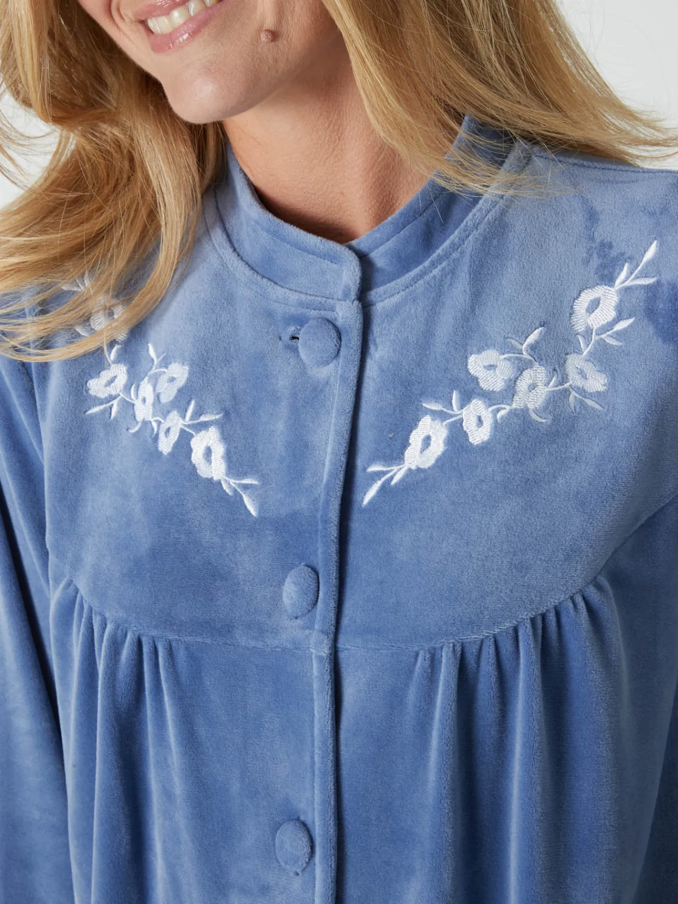 Clearance Robe de chambre en maille velours Peignoir, Robe De Chambre