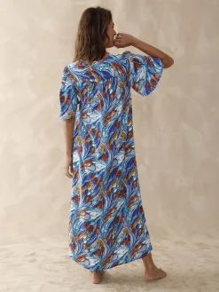 New Robe d'hôtesse fluide Peignoir, Robe De Chambre