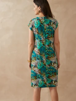 Online Robe en maille avec perles fantaisie Femme Robe