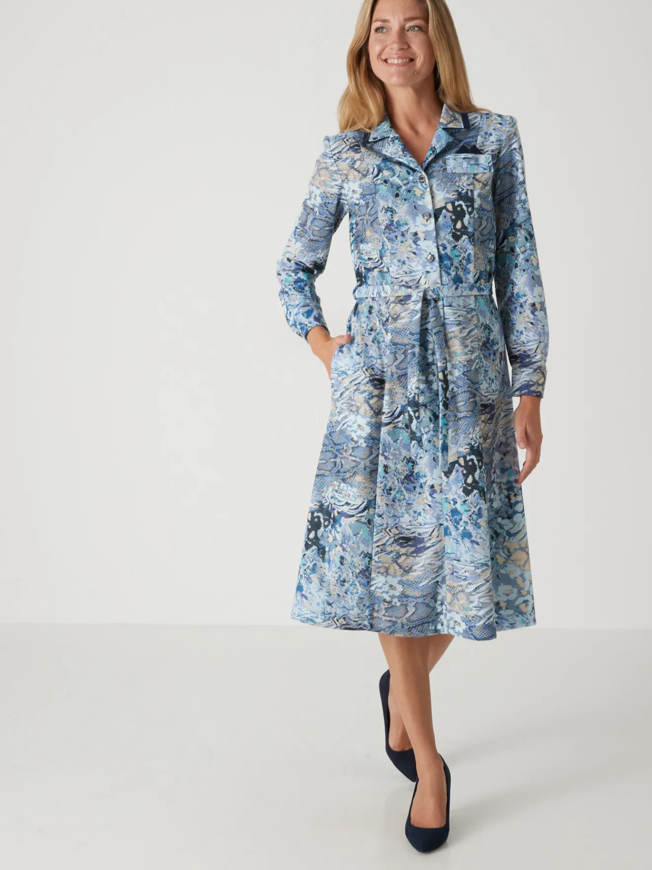 New Robe en maille bien chaude Femme Robe