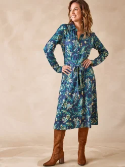 Clearance Robe en maille chaude Femme Robe