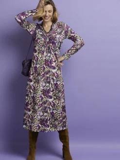 Outlet Robe en maille légère fluide Femme Robe