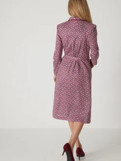 Hot Robe en maille manches longues Femme Robe