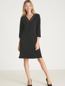 Sale Robe housse en maille fluide Femme Robe