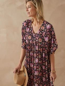 Online Robe longue ample Femme Robe