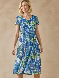 Robe maille fluide Femme Robe