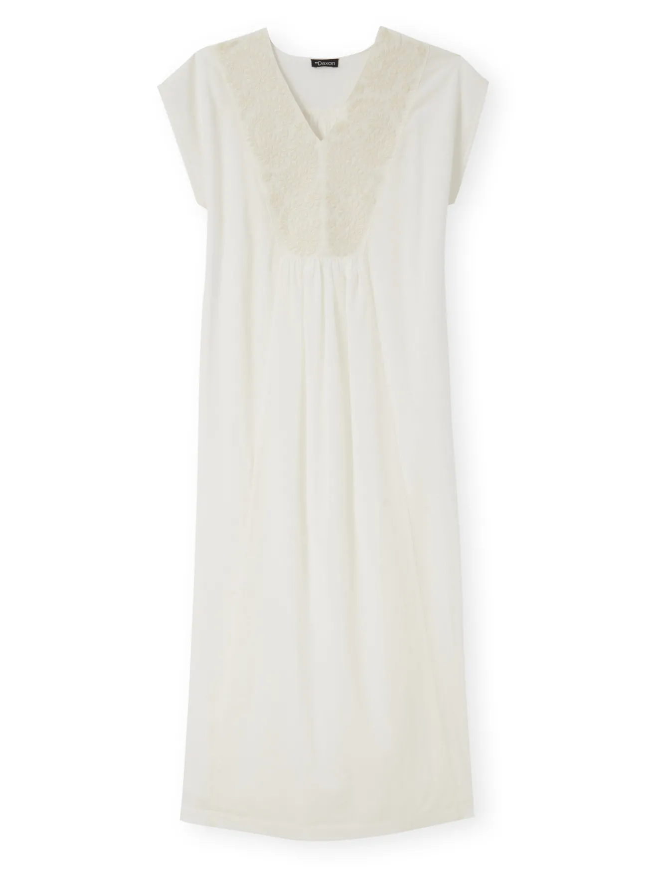 Sale Robe sans manches en voile de coton Femme Robe