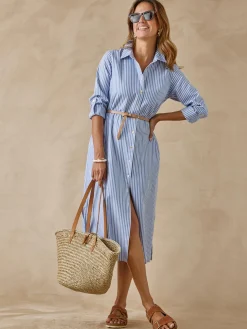 Outlet Robe-chemise toute boutonnée Femme Robe