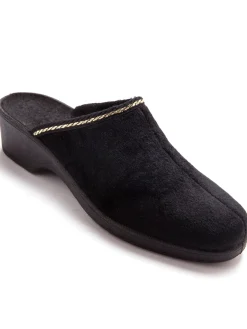 Outlet Sabots ultra souples unis ou imprimés Femme Pantoufles, Chaussons