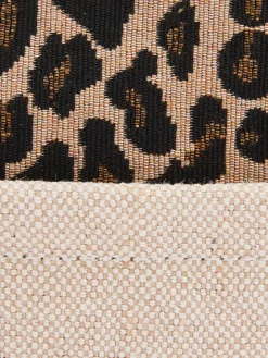 Outlet Sac-pochette effet toile de jute Femme Accessoires Et Bijoux