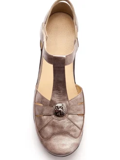 Outlet Salomés à patte scratchée Femme Salomés