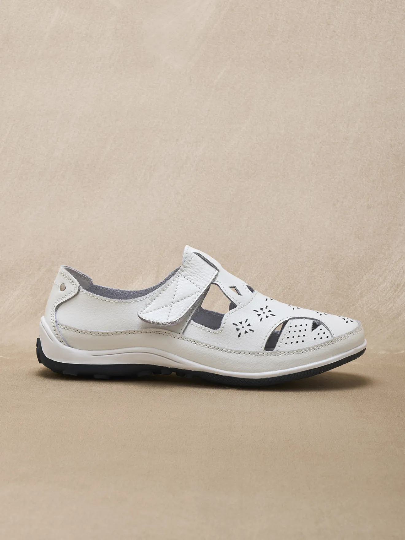 Clearance Salomés ajourés à scratch Femme Salomés