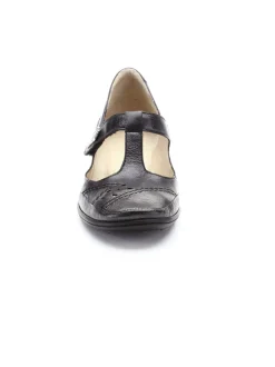 Online Salomés cuir avec bijou fantaisie Femme Salomés