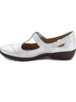 Sale Salomés cuir avec bijou fantaisie Femme Salomés