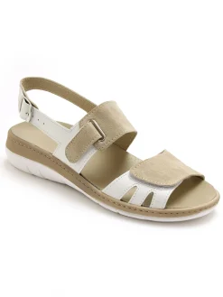 Sale Sandales à pattes scratch Femme Sandales