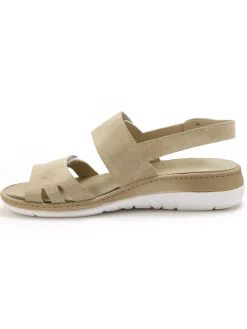 Sale Sandales à pattes scratch Femme Sandales