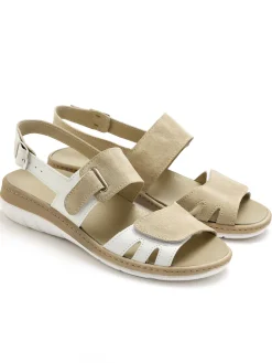 Sale Sandales à pattes scratch Femme Sandales