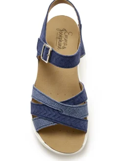 Clearance Sandales à scratch aérsemelle® amovible Femme Sandales