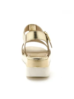 Sale Sandales à scratch sous boucle Femme Sandales