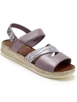 Discount Sandales aérosemelle® mémoire de forme. Femme Sandales