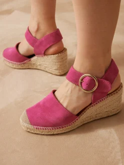 Outlet Sandales cuir velours Femme Sandales