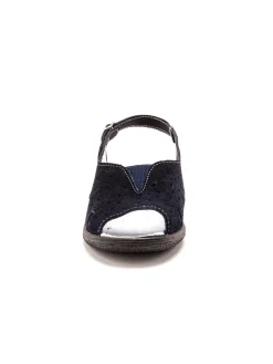 Best Sandales cuir velours grande largeur Femme Sandales