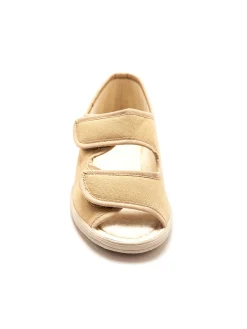 Discount Sandales en toile à ouverture totale Femme Chaussures En Toile