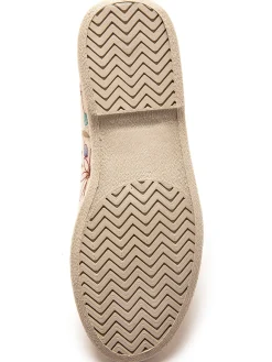 Sandales en toile à ouverture totale Femme Chaussures En Toile