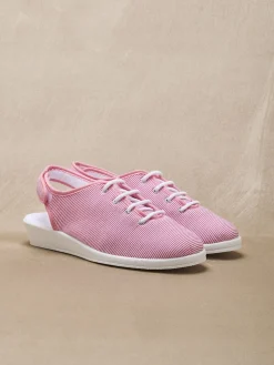 Sale Sandales en toile ouverture totale Femme Chaussures En Toile