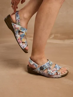 Hot Sandales extra larges ouverture totale Femme Sandales