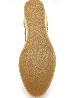 Sale Sandales hautes style espadrilles Femme Sandales