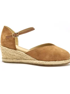 Sale Sandales hautes style espadrilles Femme Sandales