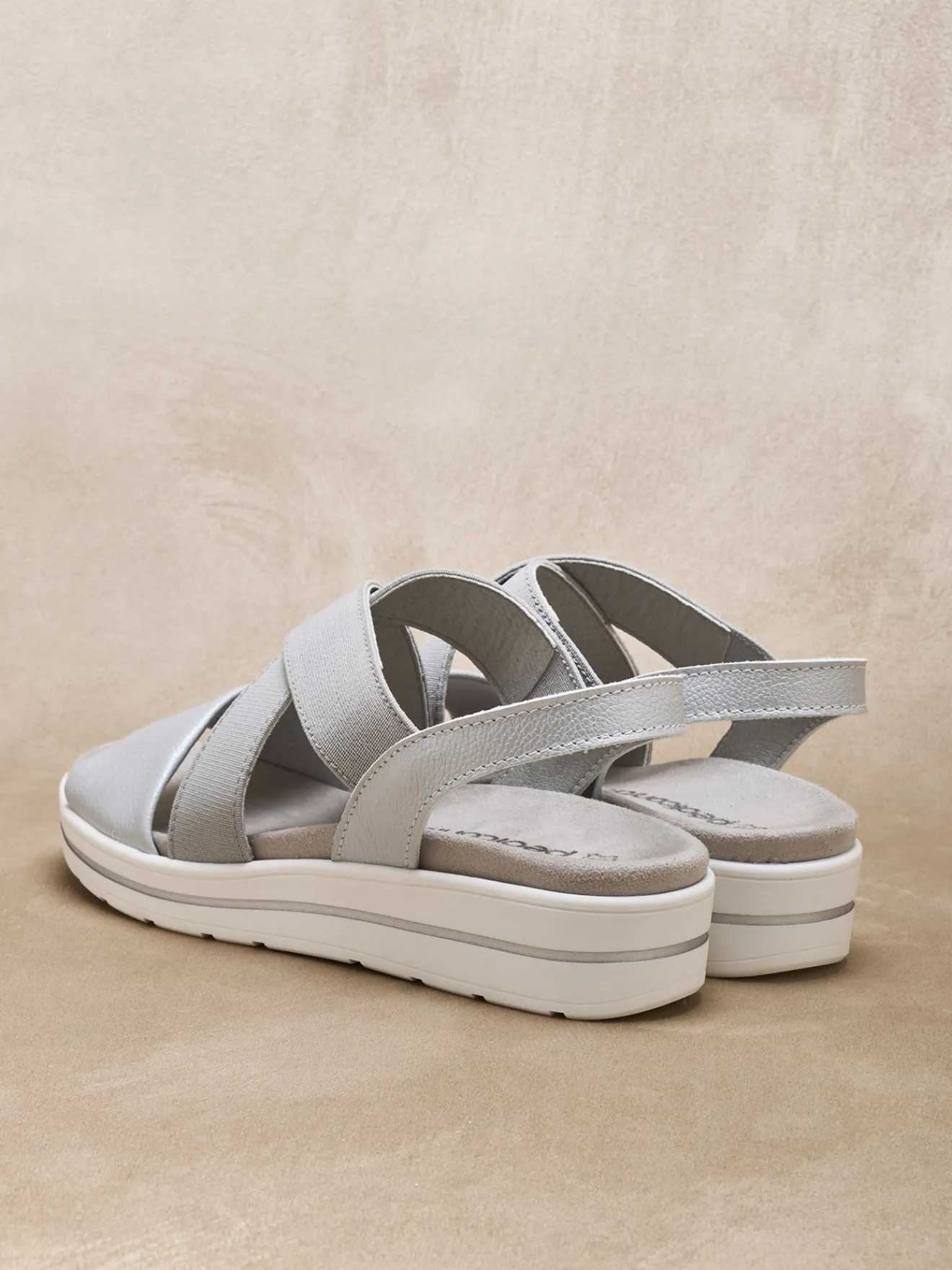 Best Sandales élastiquées semelle amovible Femme Sandales