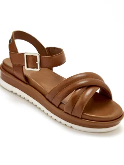 Best Sandales matelassées à aérosemelle Femme Sandales