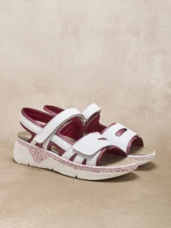 Best Sandales ouverture totale par scratchs Femme Sandales