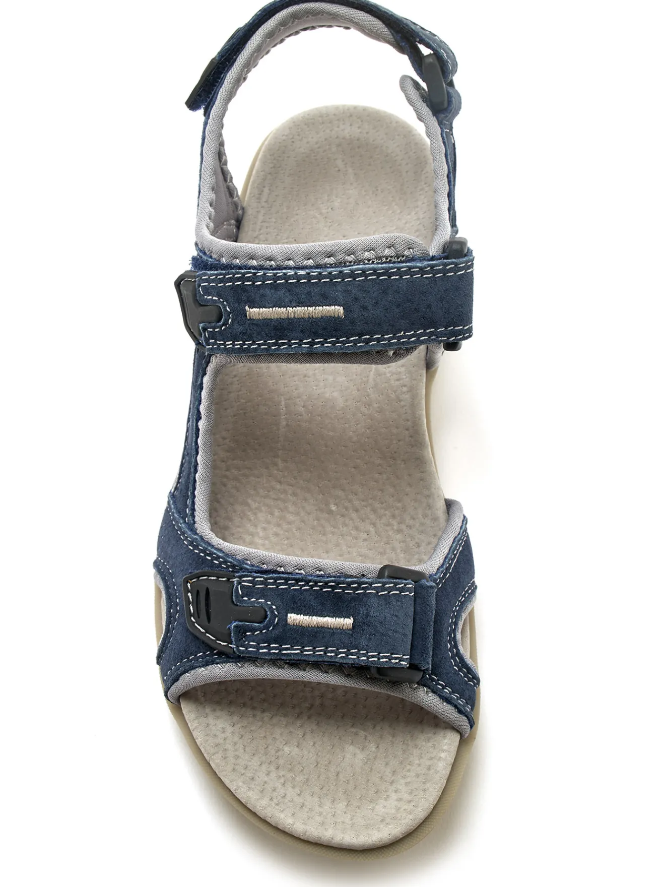 Sandales ouverture totale par scratchs Femme Sandales