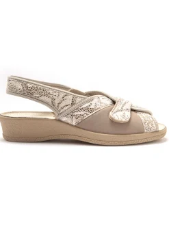 New Sandales textile spécial hallux valgus Femme Chaussures Paramédicales