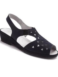 Sandales ultra souples cuir aérosemelle® Femme Sandales